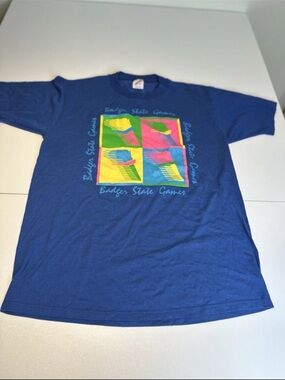Jerzees Royal Blue Short-Sleeve Graphic Tee